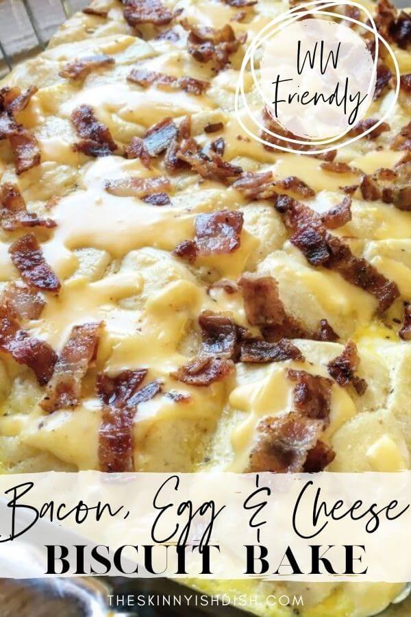 Bacon, Egg, and Cheese Biscuit - The Skinnyish Dish