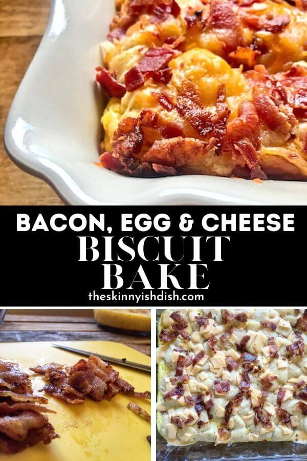 Bacon, Egg, and Cheese Biscuit - The Skinnyish Dish