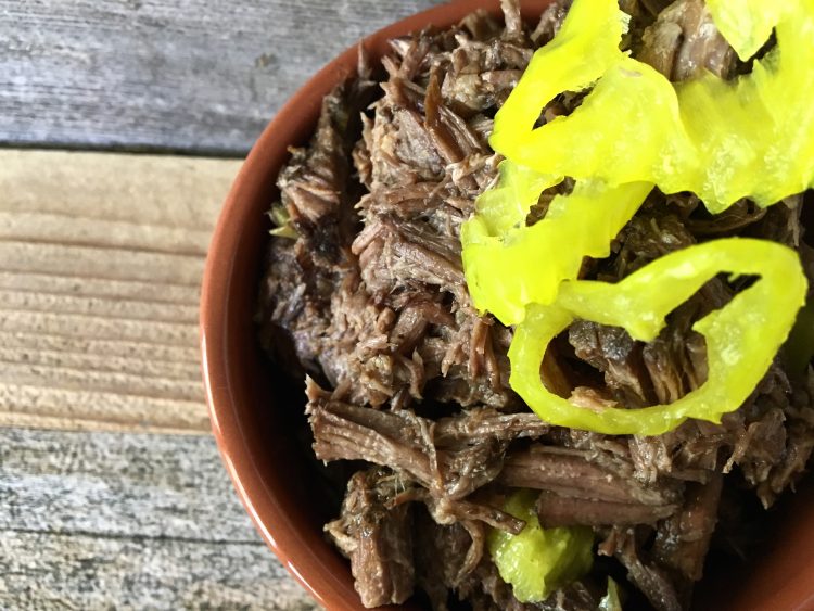 Slow Cooker Italian Beef The Skinnyish Dish