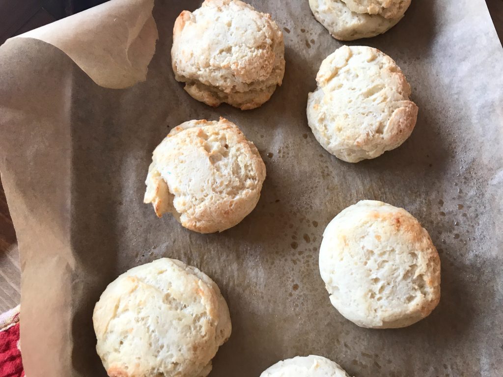 Bacon, Egg, and Cheese Biscuit - The Skinnyish Dish