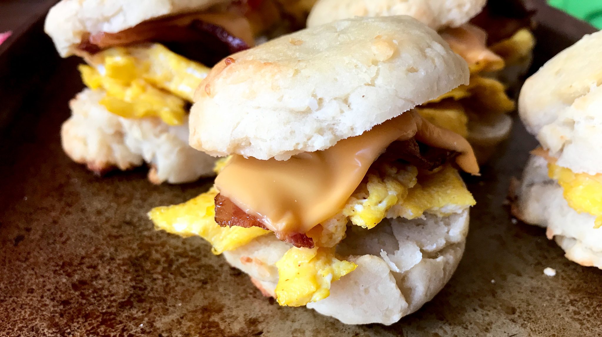 Bacon, Egg, and Cheese Biscuit - The Skinnyish Dish