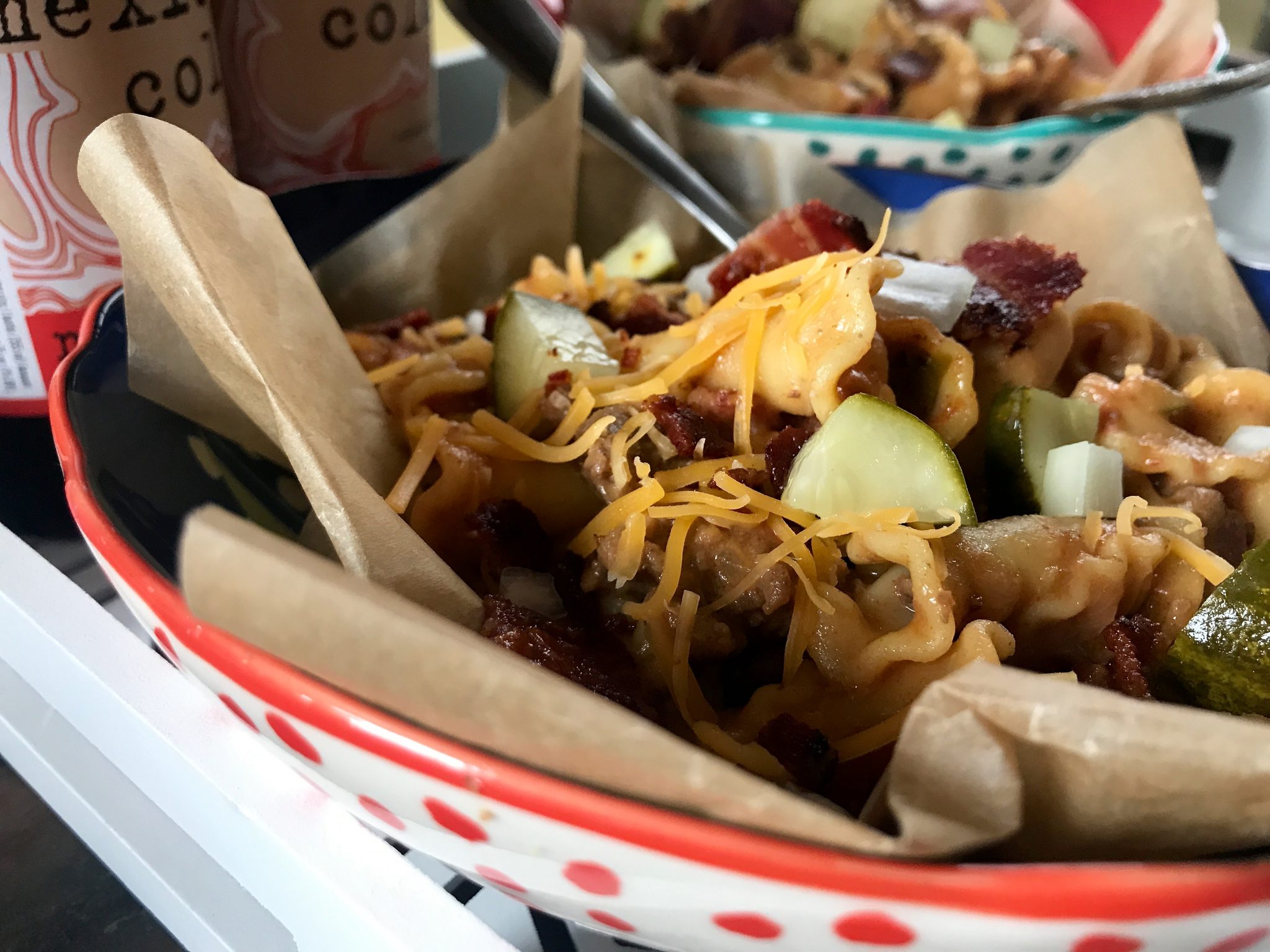 Bacon Cheeseburger Bowls - The Skinnyish Dish