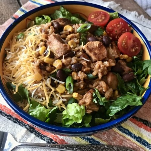 Instant-Pot Chicken Burrito Bowl