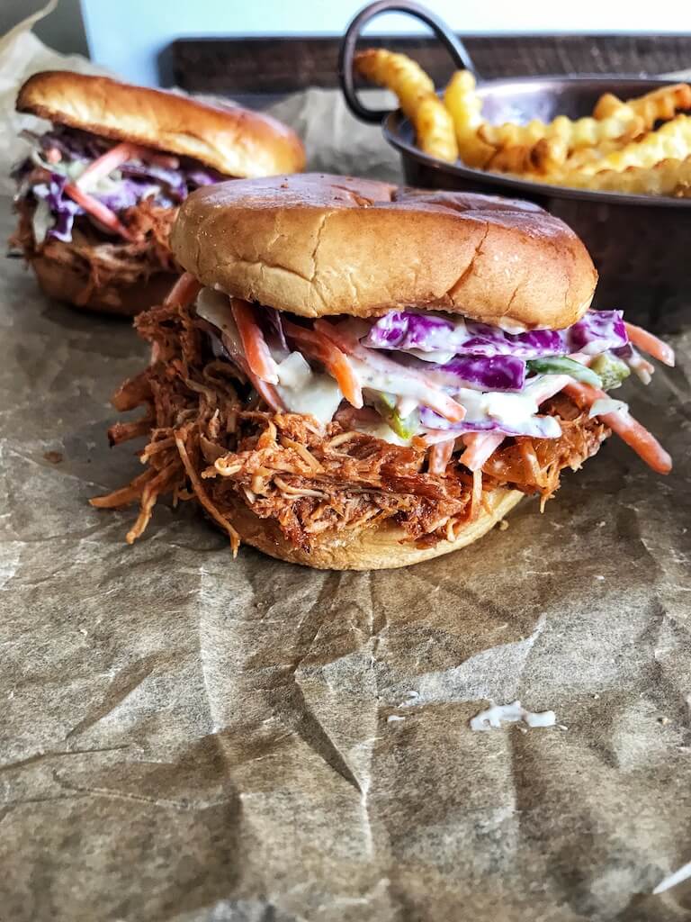 Meal Prep Shredded BBQ Chicken Salad Bowls - Sinful Nutrition