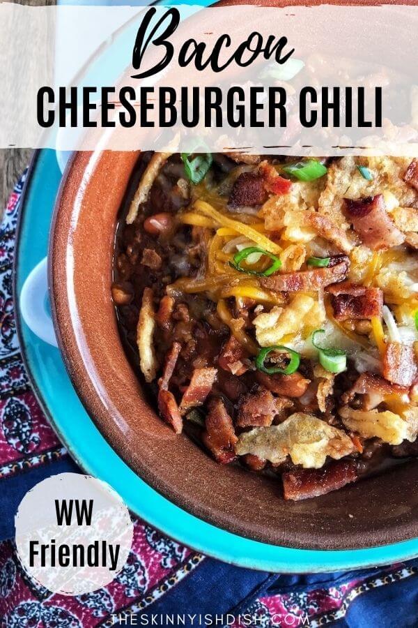 Bacon Cheeseburger Bowls - The Skinnyish Dish