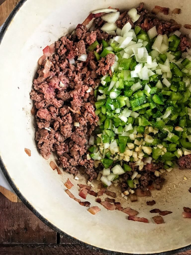 Bacon Cheeseburger Bowls - The Skinnyish Dish