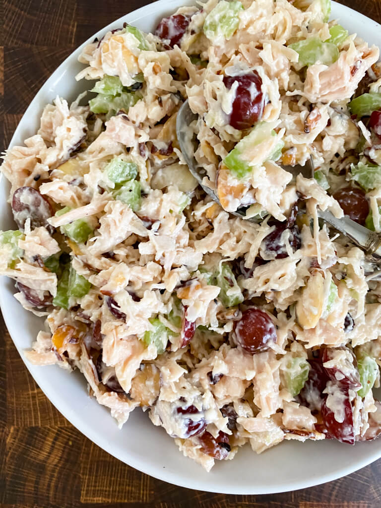 Curry Chicken Salad with Grapes Recipe