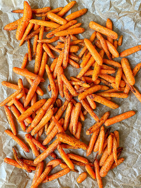 air fryer ranch carrots