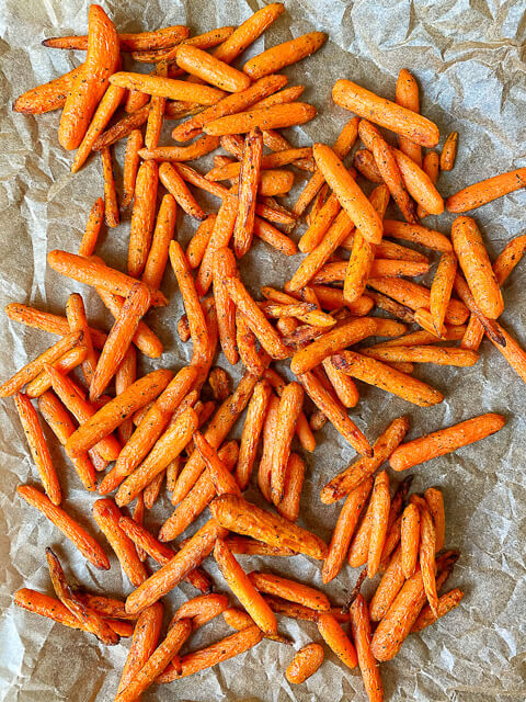 Air Fryer Carrot Fries (Kid-Friendly Veggie Side Dish!) - High