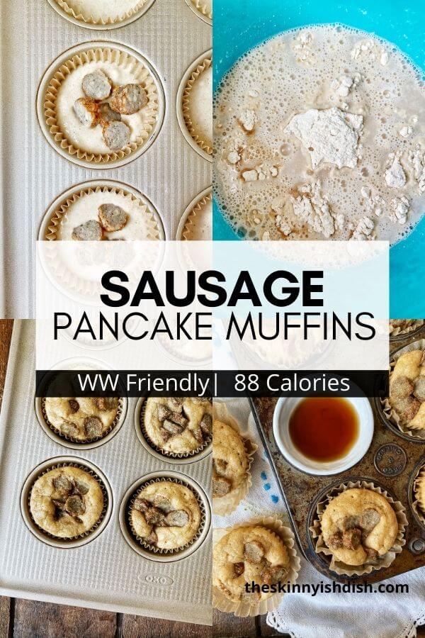 Pancake Sausage Muffins on a Stick - Weelicious