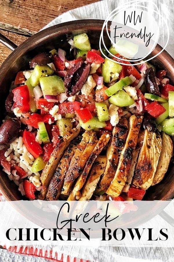 Greek Chicken Bowls (Meal Prep Easy) - Easy Peasy Meals