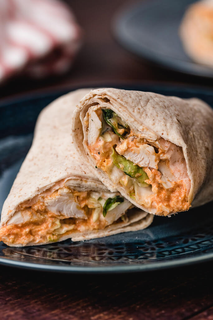 Buffalo Chicken Wrap - Tastes Better From Scratch