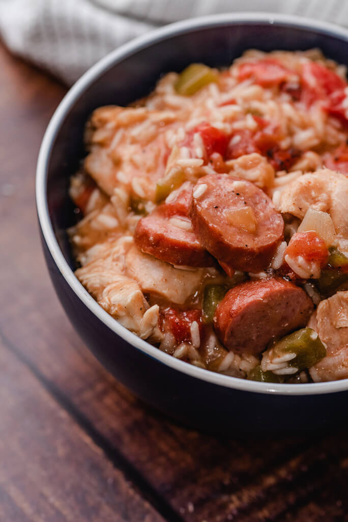 Cajun Chicken and Rice Skillet