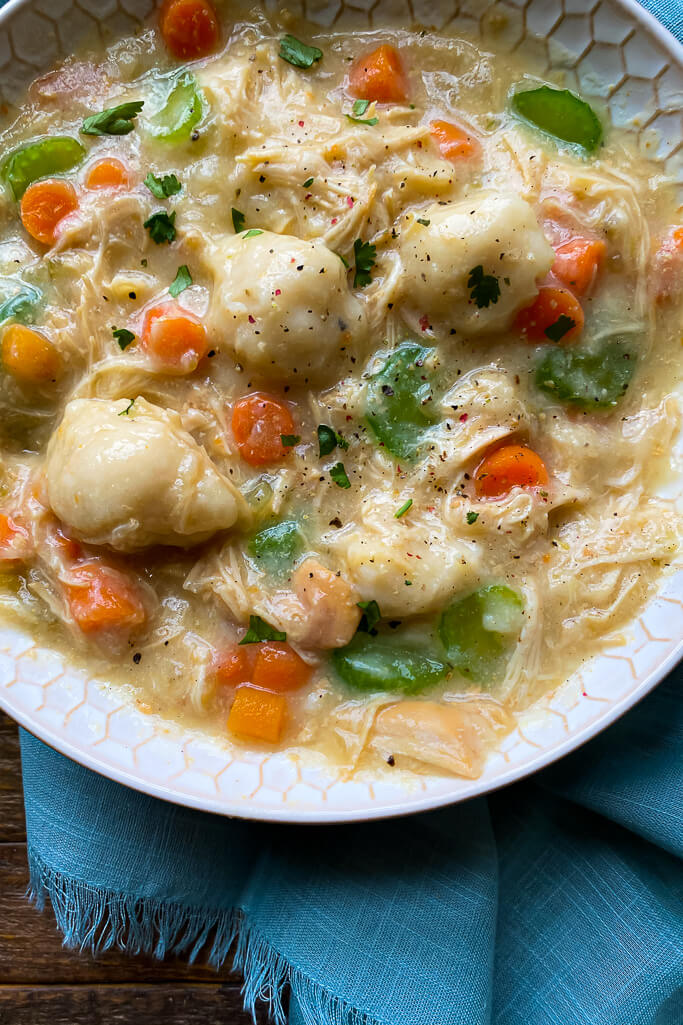 Easy Chicken and Dumplings Recipe — Eat This Not That