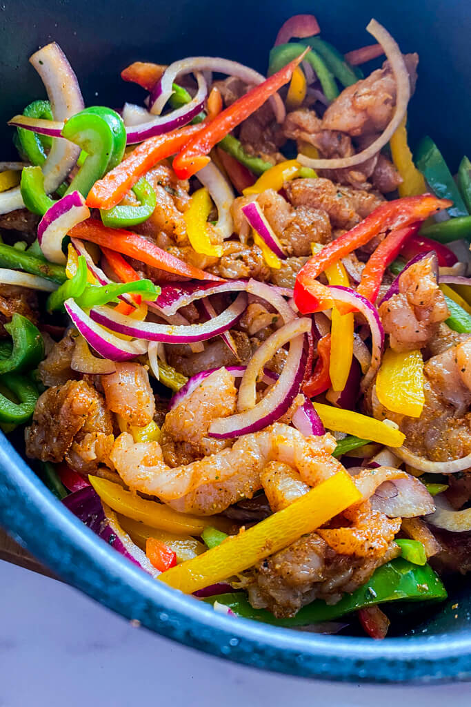 Gluten Free Air Fryer Fajitas - Small Farm Big Life