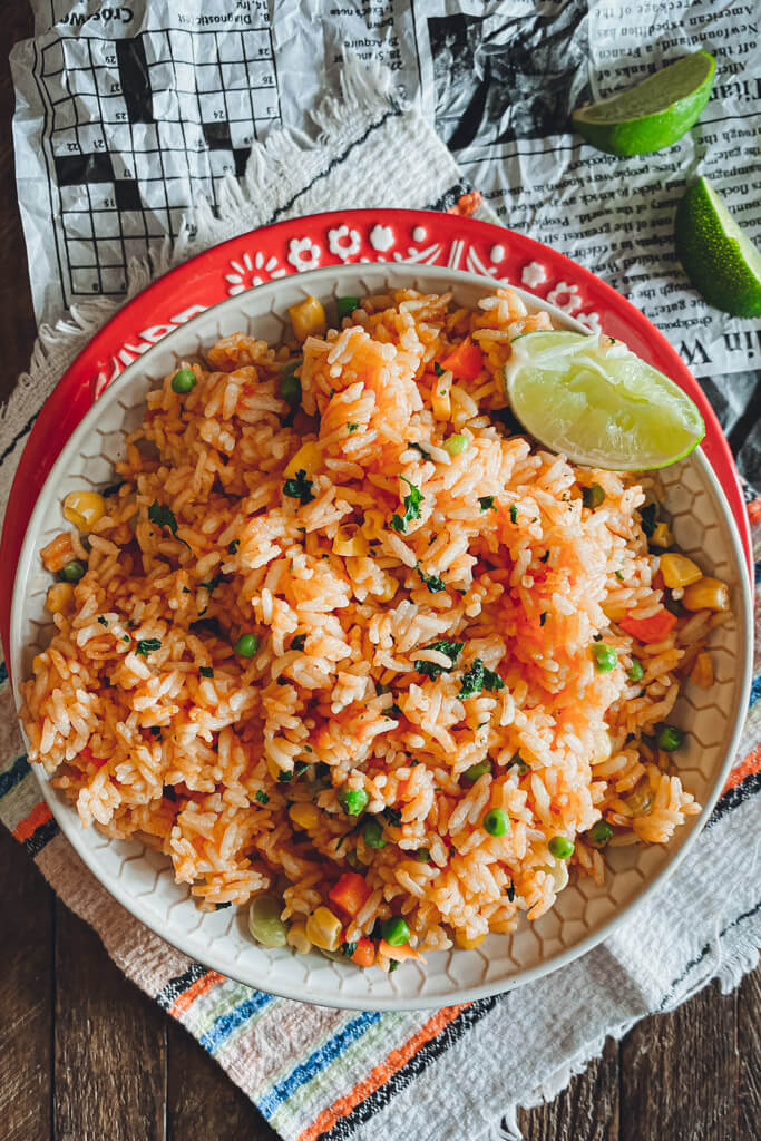 Instant Pot Mexican Rice The Skinnyish Dish