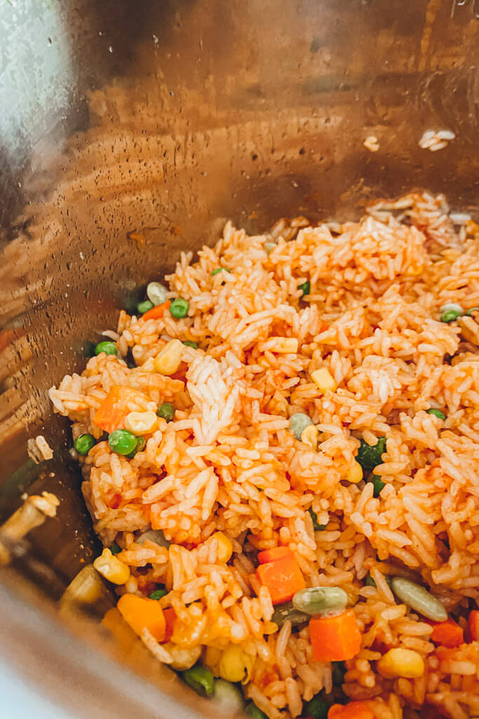 Fifteen Minute Instant Pot Mexican Rice - The Perfect Side Dish!