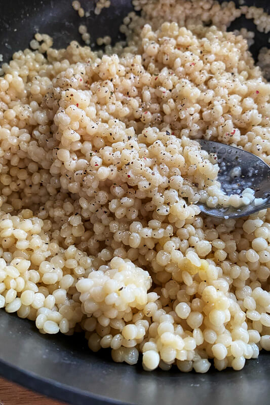 cooked couscous 
