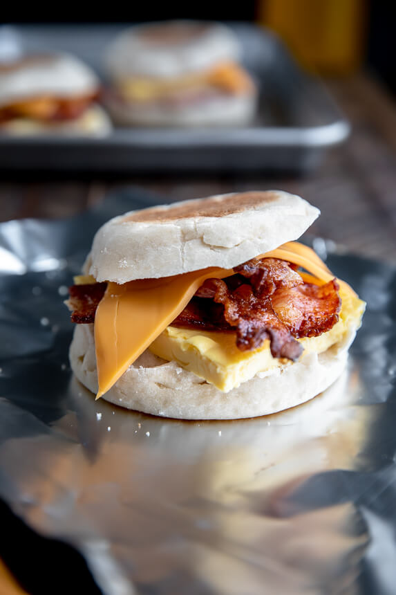 Make-Ahead Breakfast Sandwiches - House of Nash Eats