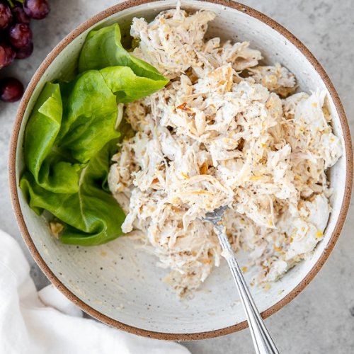 Easy and Healthy Chicken Salad - The Skinnyish Dish