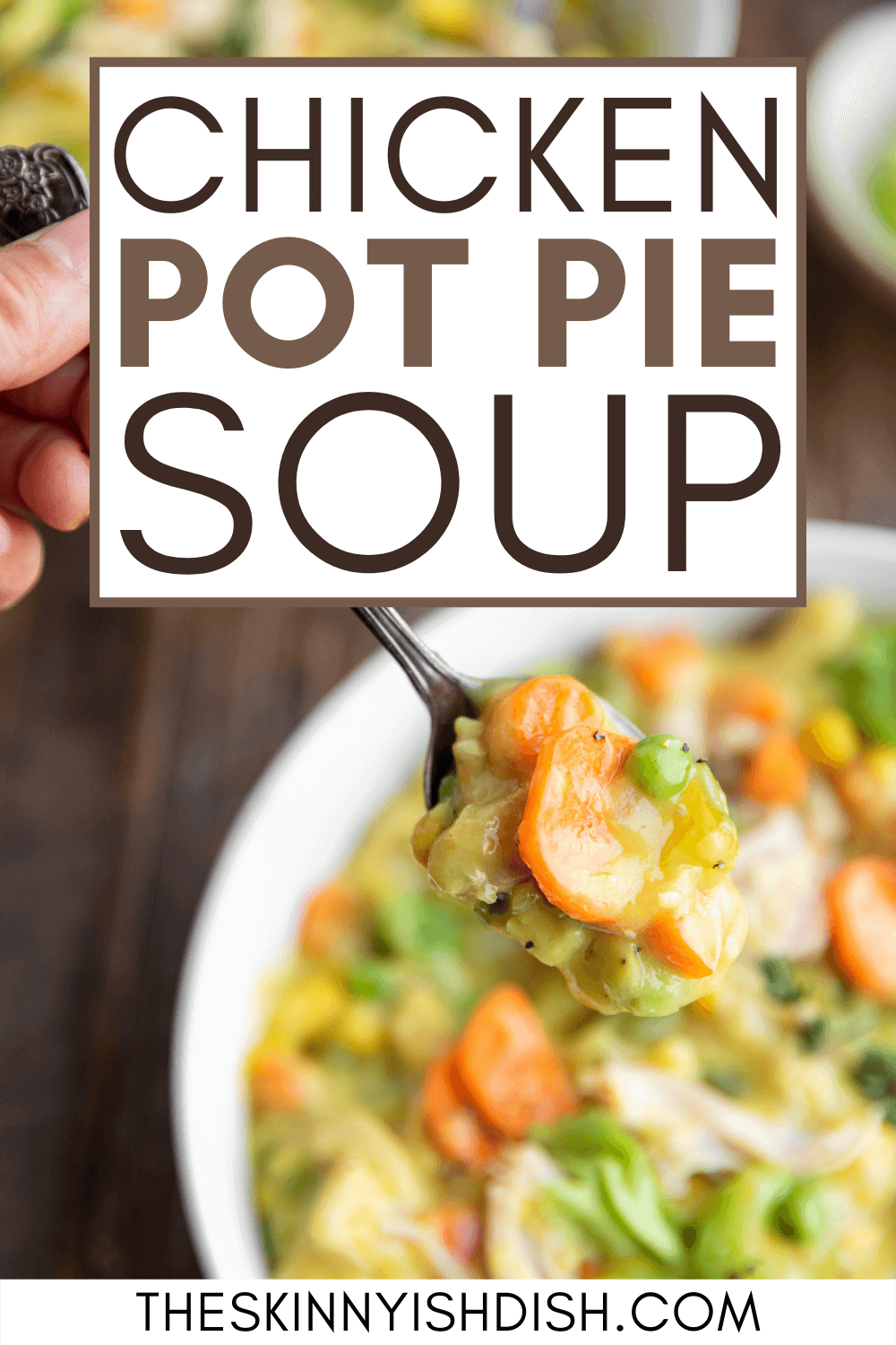 Chicken Pot Pie Soup The Skinnyish Dish 3519