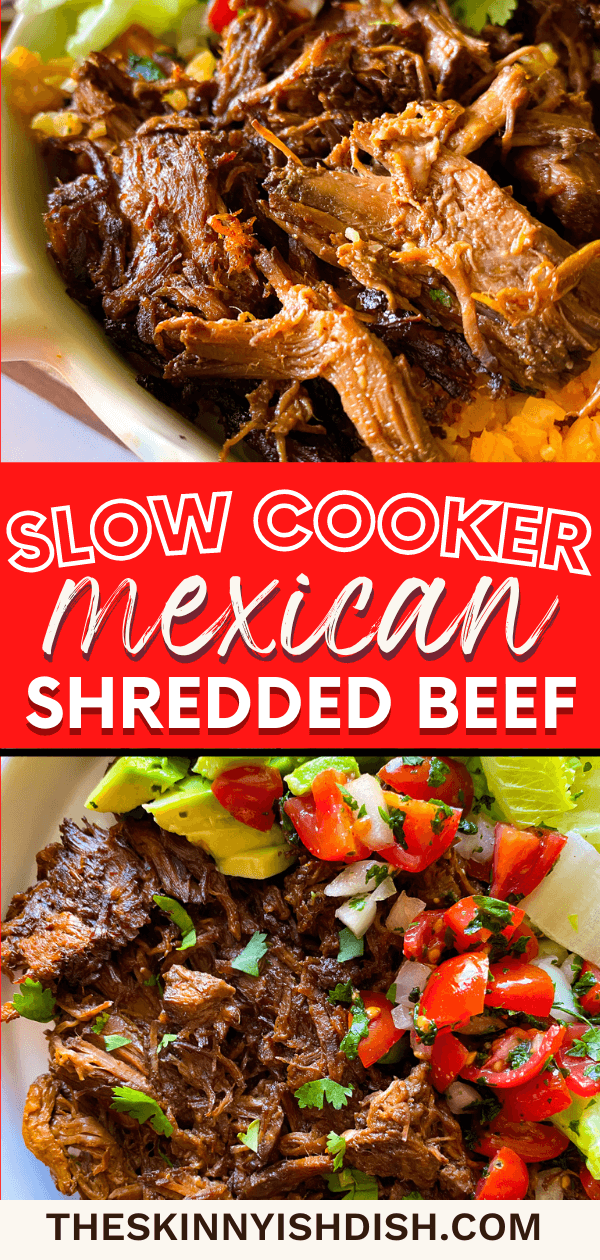 Slow Cooker Mexican Shredded Beef (Barbacoa)