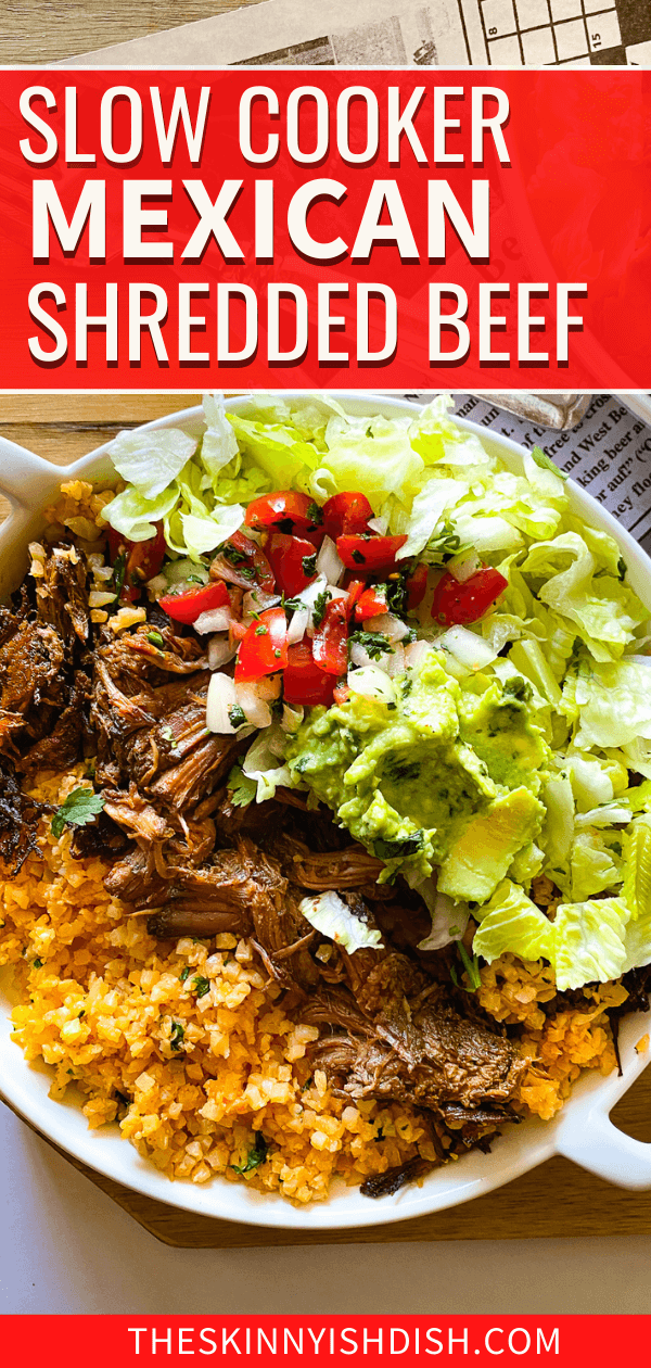 Slow Cooker Mexican Shredded Beef (Barbacoa)