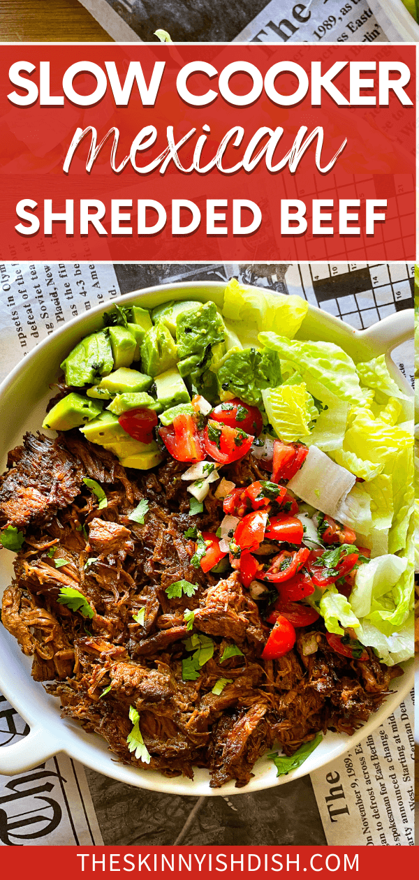 Slow Cooker Mexican Shredded Beef (Barbacoa)