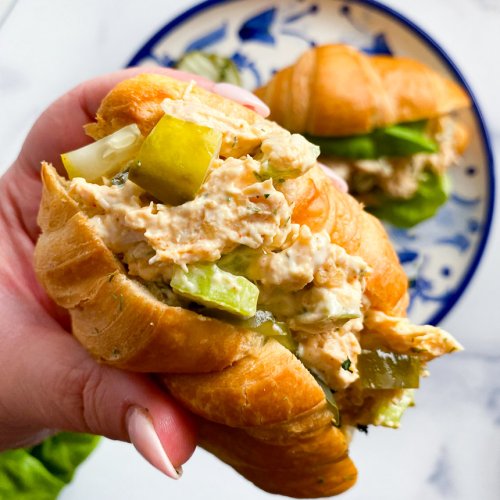 Dill Pickle Chicken Salad The Skinnyish Dish