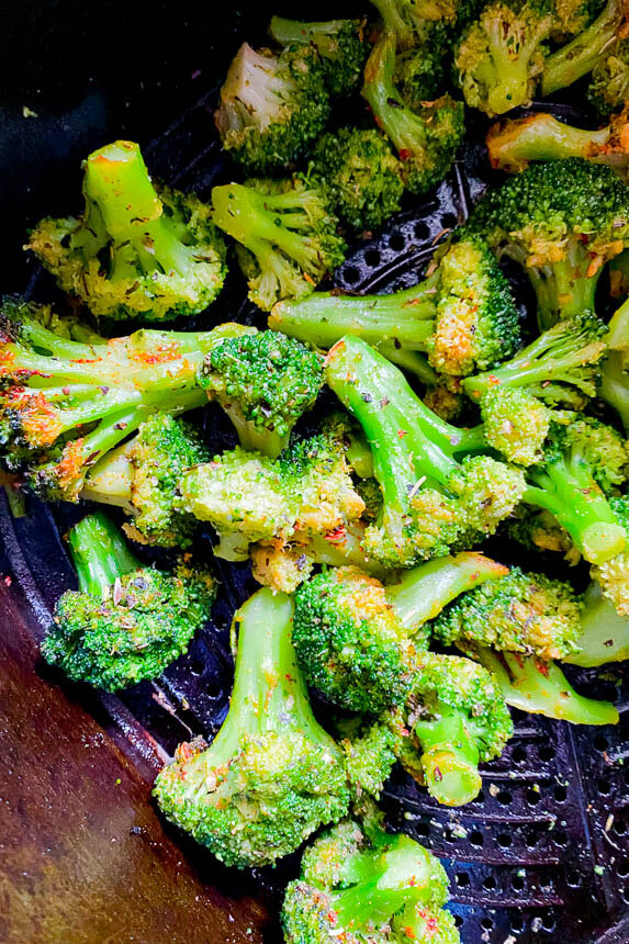 crispy broccoli in the air fryer 