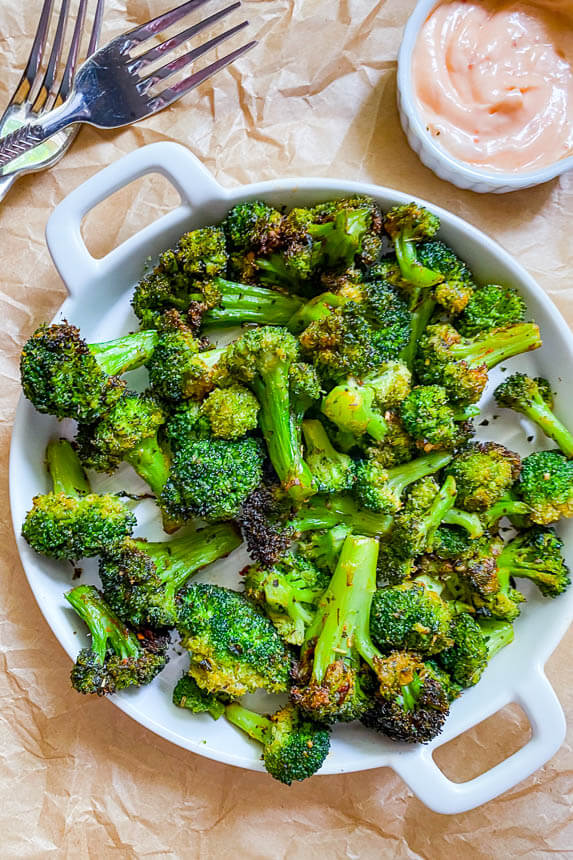 broccoli on plate