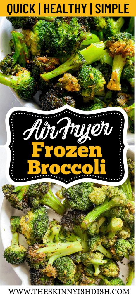 roasted broccoli on plate