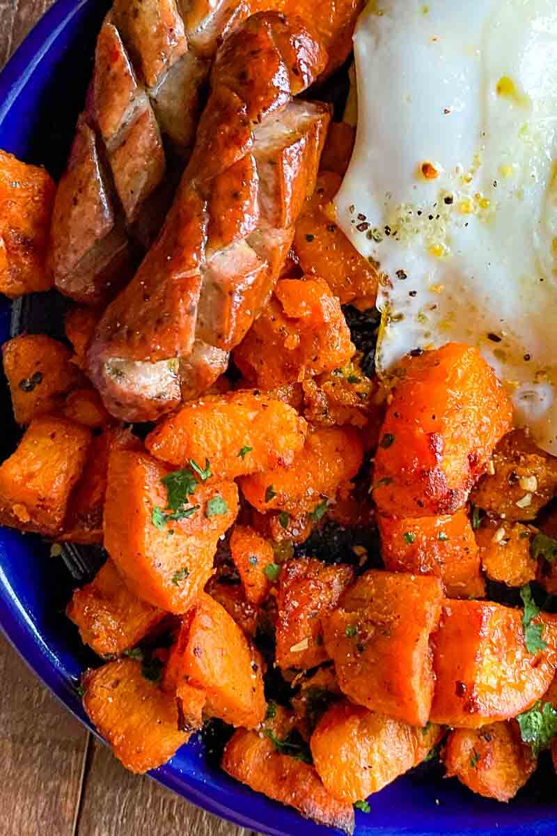 Air Fryer Sweet Potato Cubes (Quick & Delicious)!