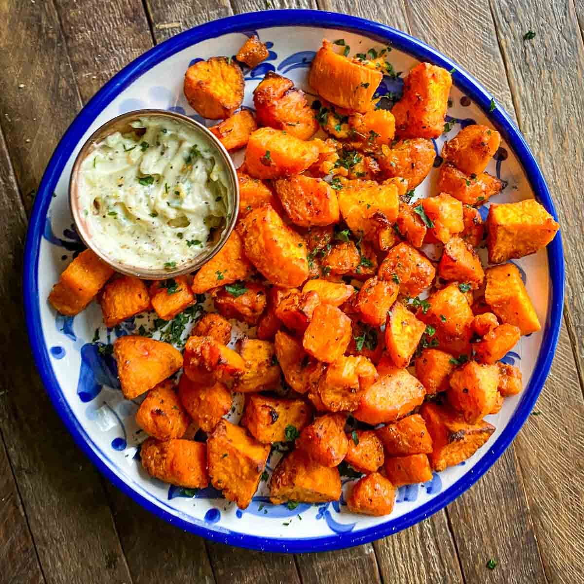 Air Fryer Sweet Potato Cubes (Quick & Delicious)!